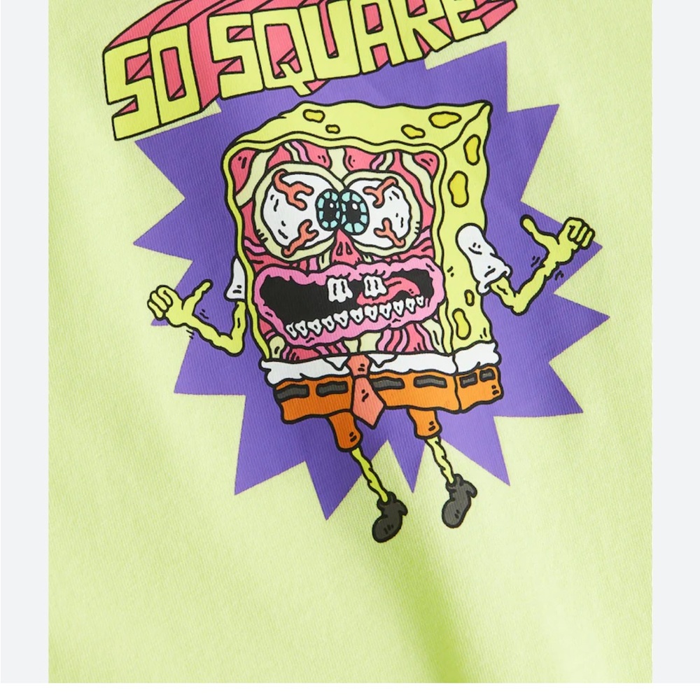 Graphic Tee with Cartoon Print